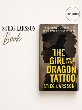 The Girl With The Dragon Tattoo Stieg Larsson Paperback Book